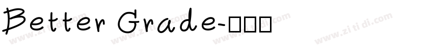 Better Grade字体转换